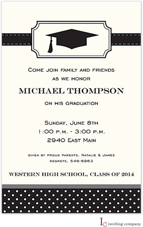 Inviting Co. - Invitations (Bookplate Grad) (Grad Sale 2022)