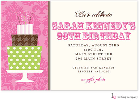 Inviting Co. - Invitations (Her Cake Stand)