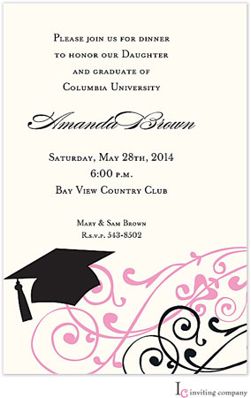 Inviting Co. - Invitations (Grad Scroll) (Grad Sale 2022)