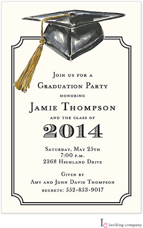 Inviting Co. - Invitations (Mortar Board) (Grad Sale 2022)