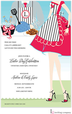 Inviting Co. - Invitations (BBQ Couple)