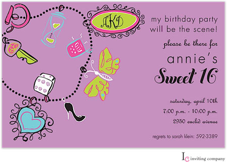 Inviting Co. - Invitations (Charm Bracelet) Inviting Co. - Invitations (Charm Bracelet)