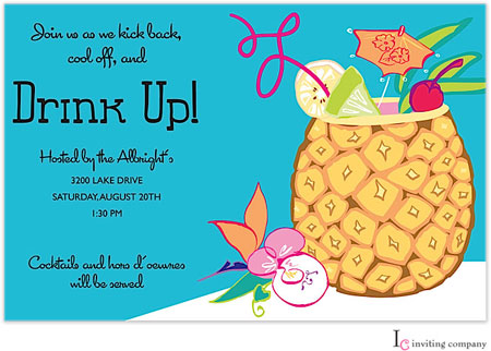 Inviting Co. - Invitations (Pineapple Drink)