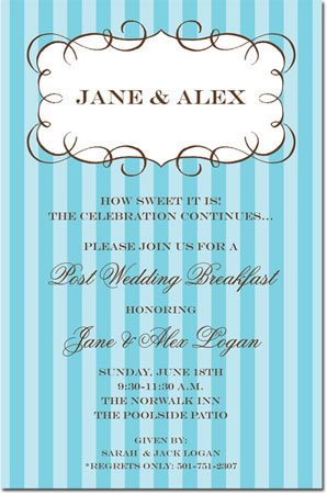Inviting Co. - Invitations (Parisian Stripe) Inviting Co. - Invitations (Parisian Stripe)