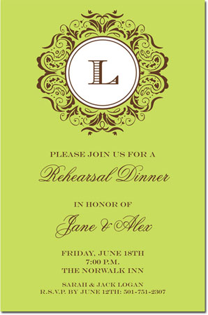 Inviting Co. - Invitations (Lime Mirror) Inviting Co. - Invitations (Lime Mirror)