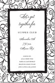 Inviting Co. - Invitations (Black Scroll)