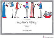 Inviting Co. - Invitations (Patriotic Feet)