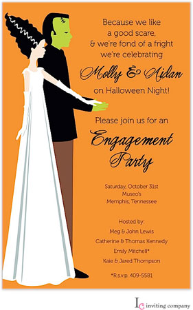 Inviting Co. - Invitations (Frankenstein Couple) Inviting Co. - Invitations (Frankenstein Couple)