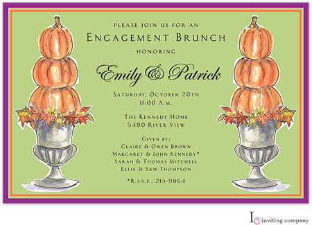 Inviting Co. - Invitations (Harvest Topiary)