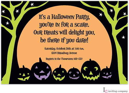 Inviting Co. - Invitations (Spooky Line Up) Inviting Co. - Invitations (Spooky Line Up)