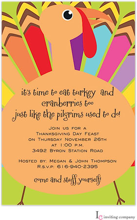 Inviting Co. - Invitations (Tom Turkey)