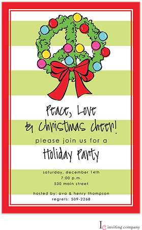 Inviting Co. - Invitations (Wreath Peace) Inviting Co. - Invitations (Wreath Peace)