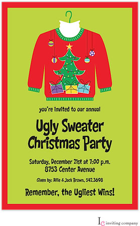 Inviting Co. - Invitations (Ugly Sweater)