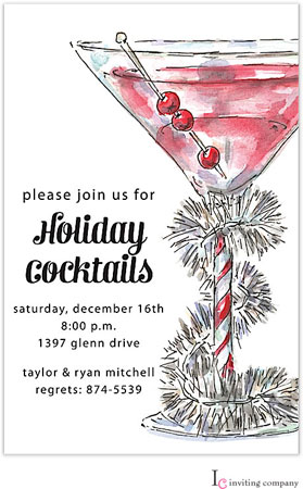 Inviting Co. - Invitations (Tinsel Cocktail) Inviting Co. - Invitations (Tinsel Cocktail)