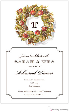 Inviting Co. - Invitations (Woodland Wreath) Inviting Co. - Invitations (Woodland Wreath)