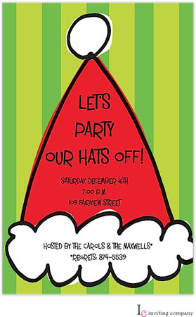 Inviting Co. - Invitations (Santa Cap)