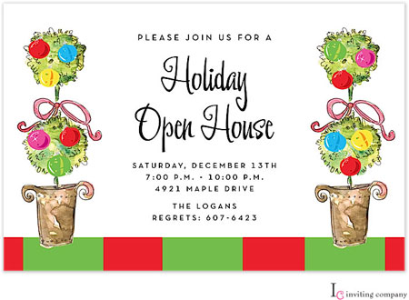 Inviting Co. - Invitations (Jingle Topiaries) Inviting Co. - Invitations (Jingle Topiaries)