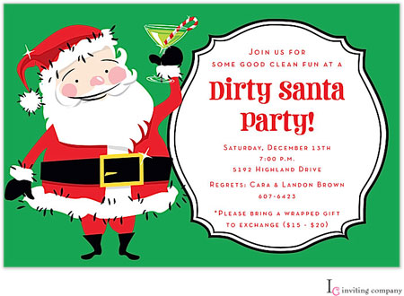 Inviting Co. - Invitations (Dirty Santa) Inviting Co. - Invitations (Dirty Santa)