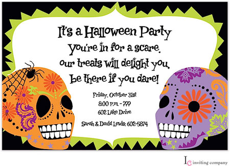 Inviting Co. - Invitations (Bright Skulls) Inviting Co. - Invitations (Bright Skulls)