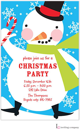 Inviting Co. - Invitations (Happy Snowman)