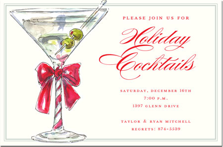 Inviting Co. - Invitations (Christmas Martini)