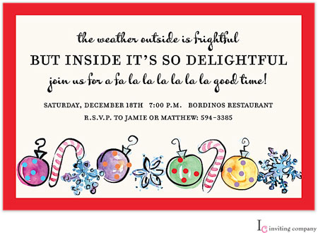 Inviting Co. - Invitations (Canes & Flakes) Inviting Co. - Invitations (Canes & Flakes)