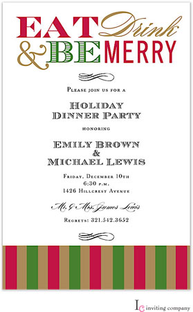Inviting Co. - Invitations (Be Merry)