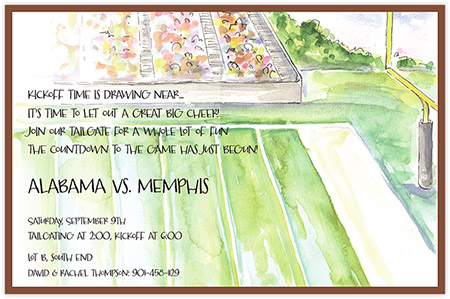 Inviting Co. - Invitations (Football Field)