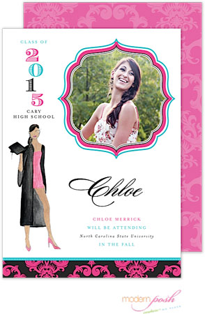 Modern Posh Invitations - Diva Digital Photo Multi-cultural