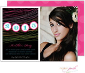 Modern Posh Invitations - Grad Banner Digital Photo