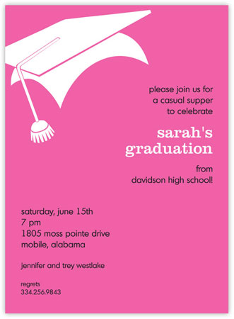 Graduation Invitations by PicMe Prints - Cap & Tassel Hot Pink (Grad Sale 2022) Graduation Invitations by PicMe Prints - Cap & Tassel Hot Pink (Grad Sale 2022)