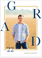 Photo Graduation Announcements by PicMe Prints - Abstract Grad