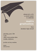Graduation Invitations by PicMe Prints - Cap & Tassel Tan (Grad Sale 2022)