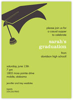 Graduation Invitations by PicMe Prints - Cap & Tassel Chartreuse (Grad Sale 2022)
