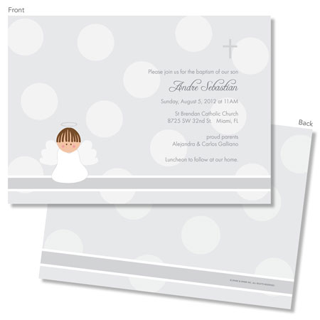 Spark & Spark Invitations (Silver Polka Dots) Spark & Spark Invitations (Silver Polka Dots)