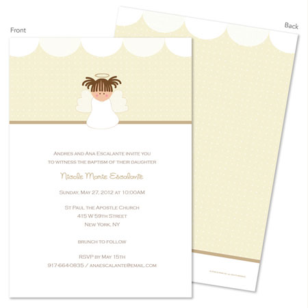 Spark & Spark Invitations (Sweet Girl Angel)