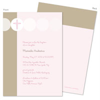 Spark & Spark Invitations (Classic Pink Medallions)