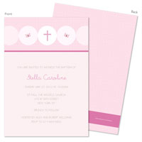 Spark & Spark Invitations (Medallions & Pink Dots) Spark & Spark Invitations (Medallions & Pink Dots)