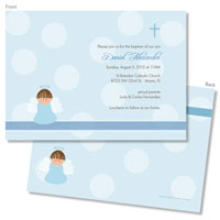 Spark & Spark Invitations (Christian Little Angel Boy)