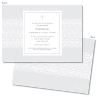 Spark & Spark Invitations (Silver Lace)