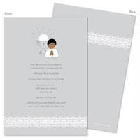 Spark & Spark Invitations (Lace & Boy - African American.)