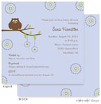 Take Note Designs Baby Shower Invitations - She's having a Boy Owl