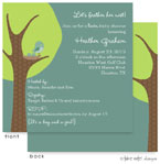 Take Note Designs Baby Shower Invitations - Feather the Nest TWINS