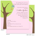 Take Note Designs Baby Shower Invitations - Girl Booties Delivery