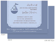 Take Note Designs Baby Shower Invitations - Ahoy! It's a Boy!