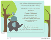 Take Note Designs Baby Shower Invitations - Animal Stack