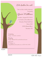 Take Note Designs Baby Shower Invitations - Waiting for a Baby Girl