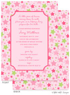 Take Note Designs Baby Shower Invitations - Star from Heaven Girl