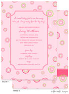 Take Note Designs Baby Shower Invitations - Fun Circle Dots