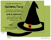 Take Note Designs - Halloween Invitations (Bewitched Hat)